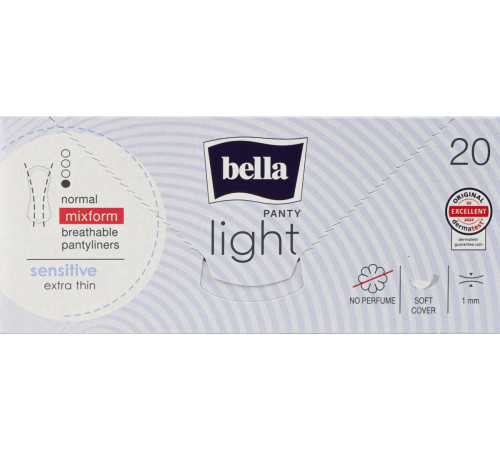 Щоденні прокладки Bella Sensitive 20 шт