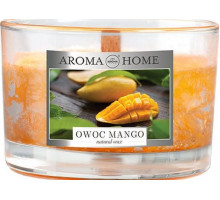 Ароматизированная свеча из натурального воска Aroma Home Owoc Mango 115 г