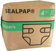 Подгузники Sealpap 4 (8-15кг) 27 шт