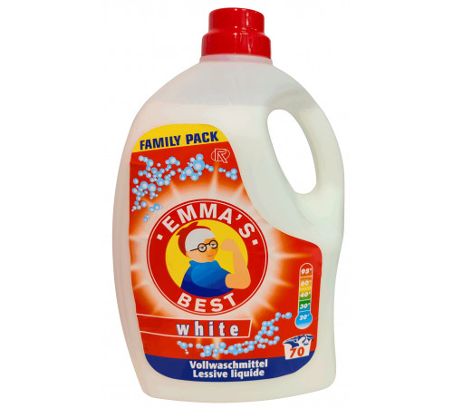 Гель для прання Emma's Best White 4 л 70 циклів прання
