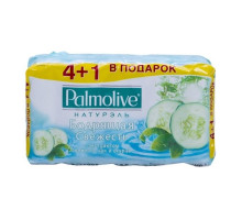 Мило Palmolive Натурель Збадьорююча свіжість з екстрактами зеленого чаю і огірка  5x70 г