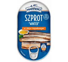 Шпроти в ріпаковій олії Marinero Winter 170 г