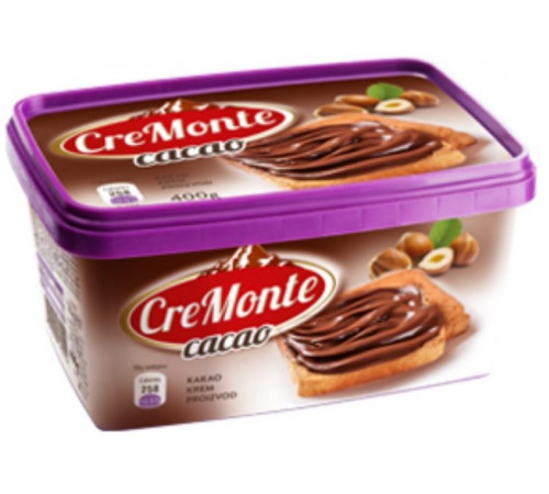 Паста шоколадная CreMonte Cacao 400 г