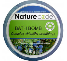 Бомбочка для ванни Nature Code Healthy breathing 100 г