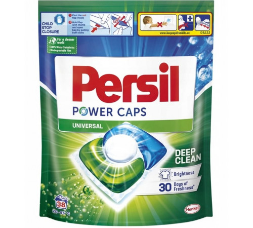 Гелевые капсулы Persil Power Caps Universal 38 шт (цена за 1 шт)