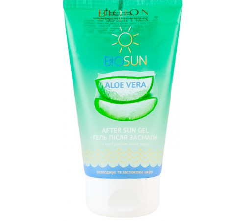 Гель после загара Bioton Cosmetics Biosun с экстрактом Алоэ вера 150 мл Гель после загара Bioton Cosmetics Biosun с экстрактом Алоэ вера 150 мл