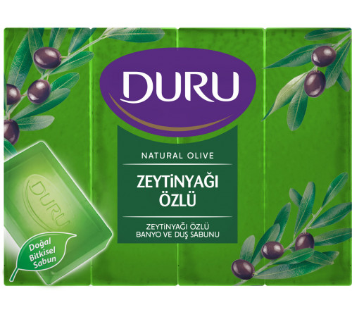 Мыло Duru Natural Оливковое масло 4х150 г