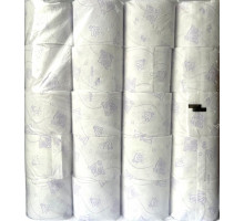 Туалетний папір Milde Premium 3 шари 40 шт прозора упаковка