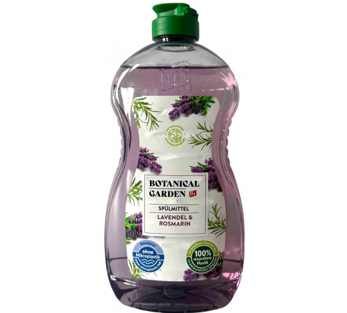 Засіб для миття посуду W5 Botanical Garden Lavande & Romarin 500 мл