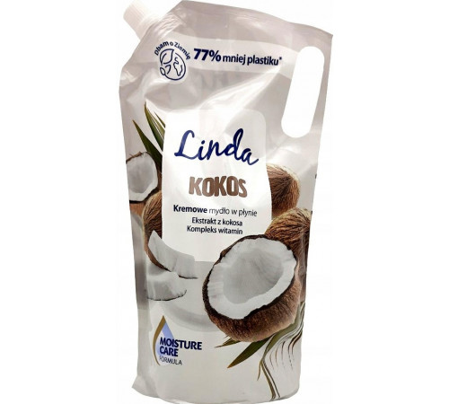 Жидкое крем-мыло Linda Kokos пакет 1л