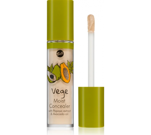 Консилер зволожуючий для обличчя та очей Bell Vege Moist Concealer 02 Medium 4.2 г