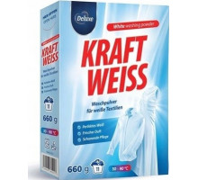 Пральний порошок для білих речей Deluxe Enzo Kraft Weiss 660 г 11 циклів прання