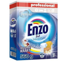 Пральний порошок Deluxe Enzo 2in1 Universal 560 г 8 циклів прання