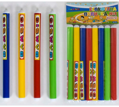 Естафетна паличка Bamsic 0356 №1 8 шт