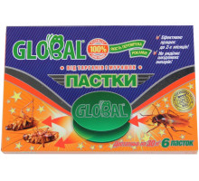 Клейові пастки Global від тарганів та мурашок 6 шт