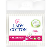 Ватні палички Lady Cotton 100 шт пакет