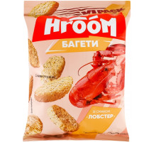 Сухарики багетные Hroom со вкусом Лобстера 100 г