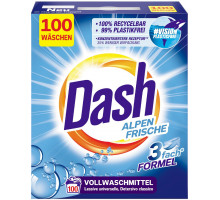 Пральний порошок Dash Alpen Frische 6 кг