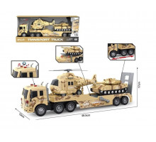 Машина WY 578 F Transport truck (танк, вертоліт, інерція, підсвічування, звуки)