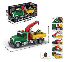 Машинка 666-81 Р Вантажівка (інерція, звук, гумові шини) в коробці