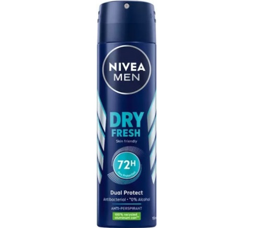 Дезодорант спрей чоловічий NIVEA Dry Fresh 200 мл