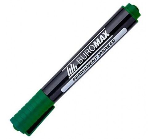 Перманентний маркер Buromax 8700-04 Зелений 2-4 мм