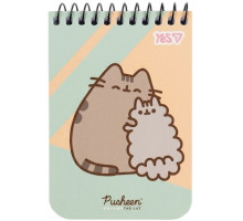 Блокнот Yes 152508 Pusheen А7 на пружині 80 аркушів