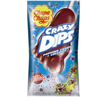 Льодяник на паличці Chupa Chups Crazy Dips Cola 14 г