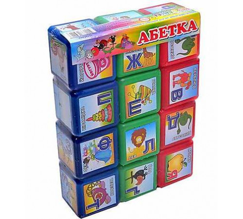 Кубики Абетка M-Toys 06042 пластмасові