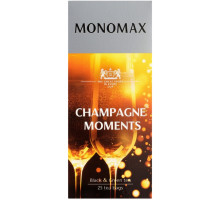 Чай Monomax Champagne Moments с ароматом земляники 25 пакетиков