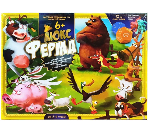 Настільна гра Danko Toys G-FL-01-02 Ферма Люкс