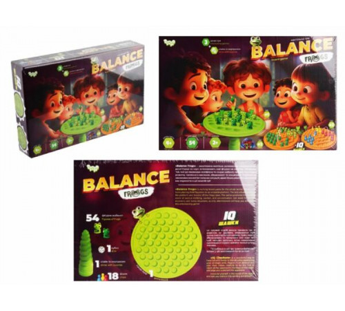 Настільна гра Danko Toys BalF-01 Balance Frogs