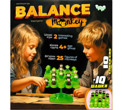 Настільна гра Danko Toys BalM-01 Balance Monkey