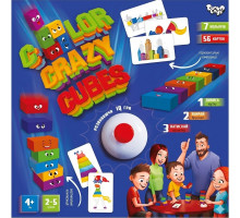 Настільна гра Danko Toys ССС-02-01U Color Crazy Cubes