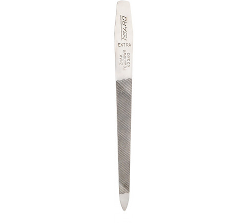 Пилочка для нігтів SPL Figaro 9804 з металевою насічкою 13 см