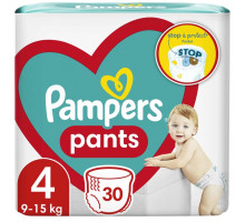 Підгузки-трусики Pampers Pants Розмір 4 (Maxi) 9-15 кг 30 шт