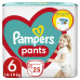 Подгузники-трусики Pampers Pants Размер 6 (Extra Large) 14-19 кг 25 шт