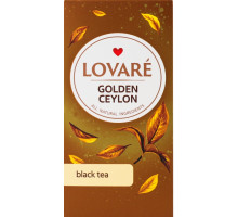 Чай чорний Lovare Golden Ceylon 24 пакетика 48 г