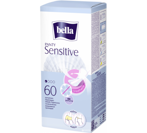 Ежедневные прокладки Bella  Sensitive 60 шт