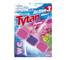 Блок для туалета Tytan Action 3 Flower 45 г