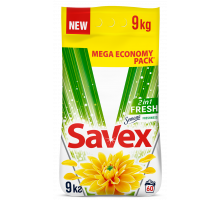 Стиральный порошок Savex 2 в 1 Fresh 9 кг