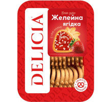 Здобне печиво Delicia Желейна ягідка 300 г