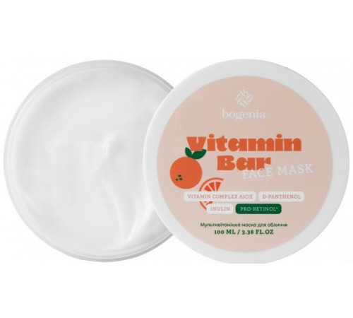 Мультивитаминная маска для лица Bogenia Vitamin Bar 100 мл
