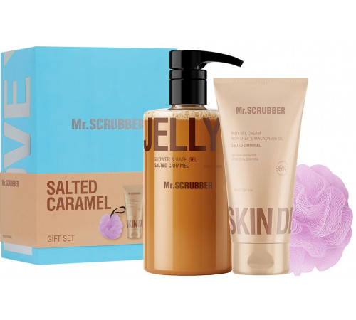 Подарунковий набір жіночий Mr.Scrubber Salted Caramel Подарунковий набір жіночий Mr.Scrubber Salted Caramel