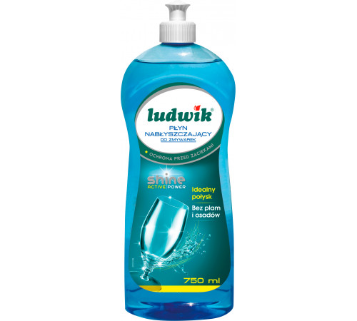 Ополіскувач для посудомийних машин Ludwik Shine Active Power 750 мл Ополіскувач для посудомийних машин Ludwik Shine Active Power 750 мл