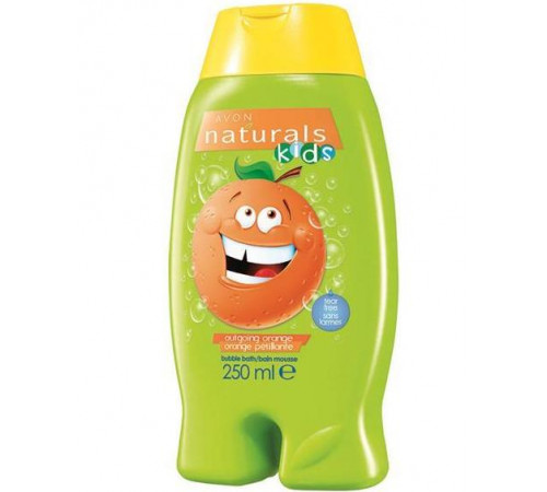 Детский гель для душа и пена для ванны Avon Naturals Оранжевое настроение 250 мл