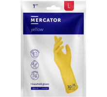 Рукавиці господарські латексні Mercator L 1 пара