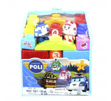 Конструктор Robocar Poli 561 36 деталей в рюкзаке