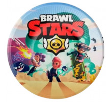 Паперові тарілки Brawl Stars 18 см 10 шт