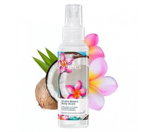 Лосьон-спрей для тела Avon Senses Aloha Monoi 100 мл